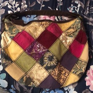 Lucky brand patchwork bag